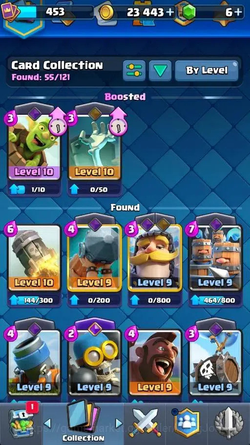 Clash Royale Accounts Mobile |KTL 10|Trophy 3138|Card 55/121|1 Champ|1 H image 5