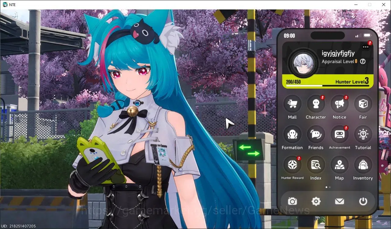 Neverness to Everness Accounts Global NA|HL 3|1 SSR Limited Nanally & SSR Selector|6 SR|Selector 43/50 Roll|Male MC|Log 2