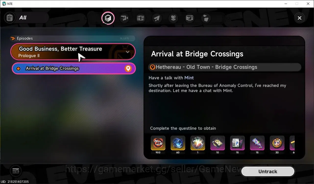 Neverness to Everness Accounts Global NA|HL 3|1 SSR Limited Nanally & SSR Selector|6 SR|Selector 43/50 Roll|Male MC|Log 8
