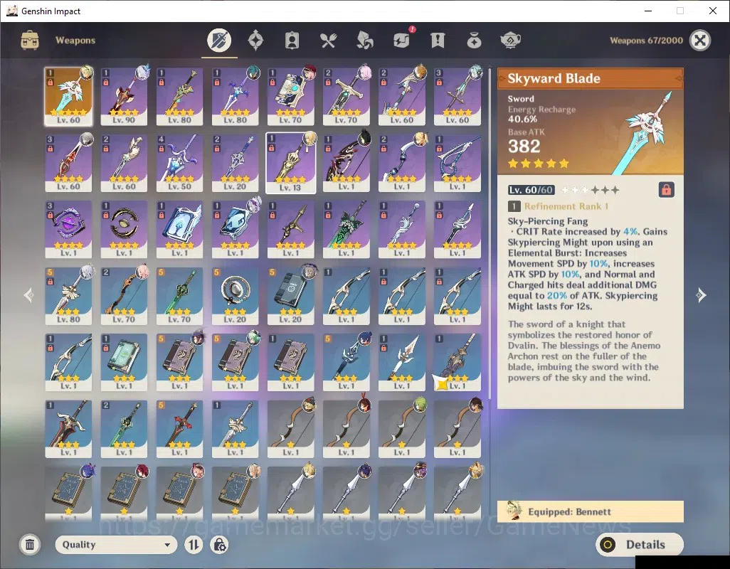 Genshin Impact Accounts ASIA|AR 55|PremTeam Zibai + Skirk|4 Limited|Skywar image 4
