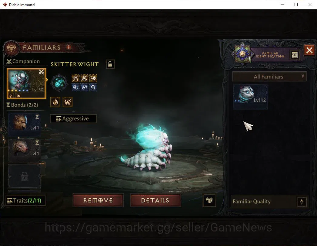 Diablo Immortal Accounts SA-Malah|Lv60(648)|Demon Hunter|CR 36k|Reso 405|Co image 12
