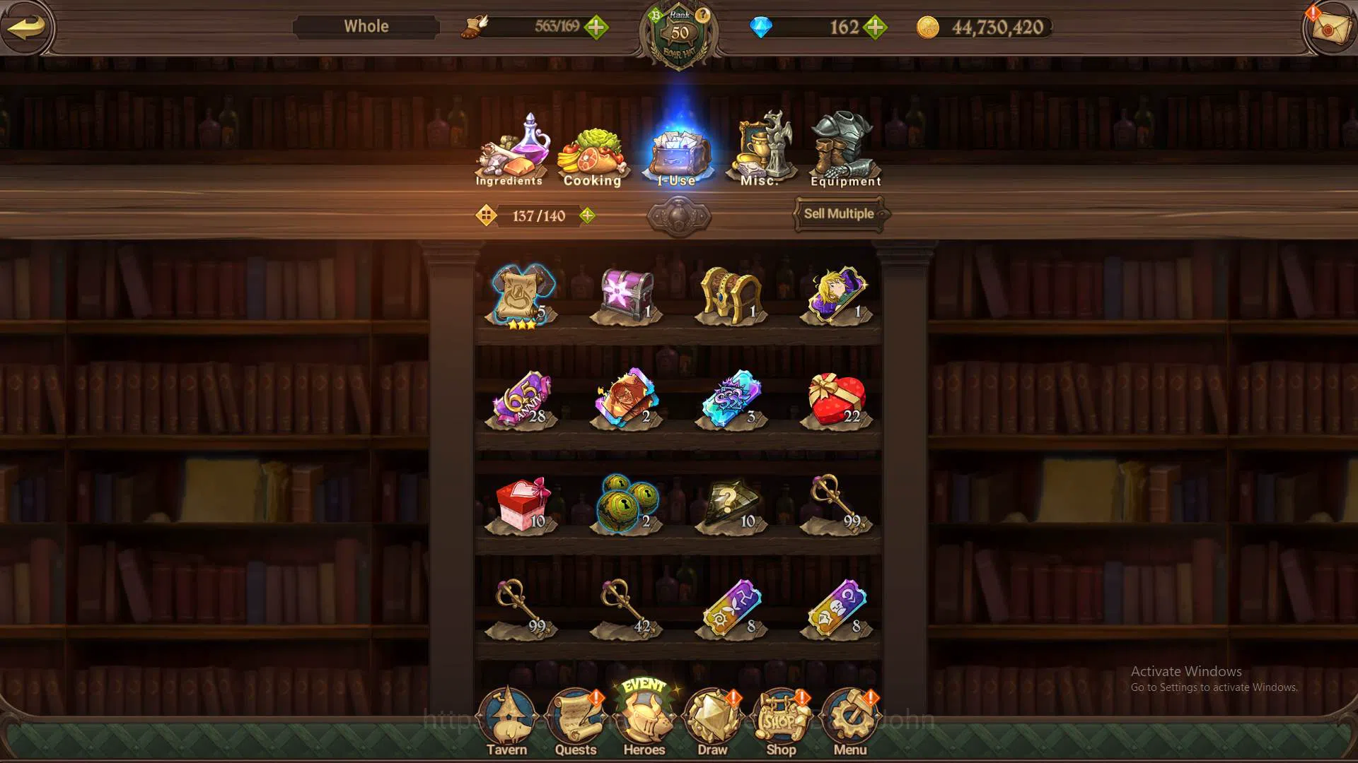 The Seven Deadly Sins: Grand Cross Accounts ASIA|1.8m CC|1LR Elizabeth|Full collab FF|UR Meres image 5
