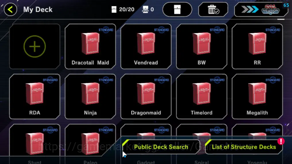 Yu-Gi-Oh! Master Duel Accounts Lv 18 | 20 Deck |VSK9,DragonMaid,Dracotail,Yummys, image 2