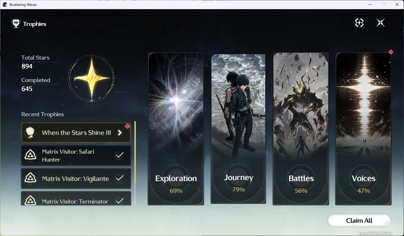 Wuthering Waves Accounts NA|UL 49|1 Char Limited [Lucy RC5 + Sign] & Rebecc image 10