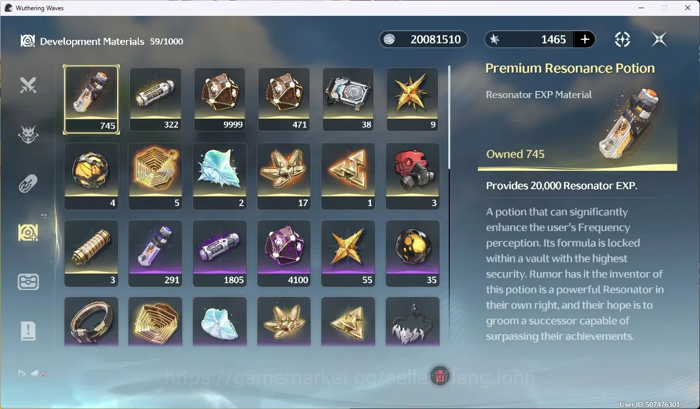 Wuthering Waves Accounts NA|UL 49|1 Char Limited [Lucy RC5 + Sign] & Rebecc image 14