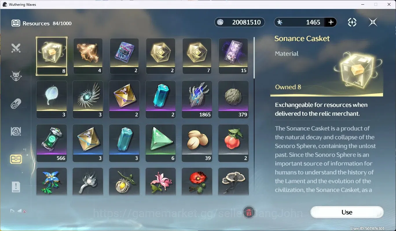 Wuthering Waves Accounts NA|UL 49|1 Char Limited [Lucy RC5 + Sign] & Rebecc image 15