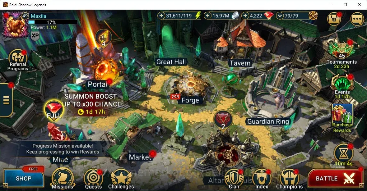 Raid: Shadow Legends Accounts Mid-Game Lv.49 Power 1.1M|1 Mythic(Lady Mikage)|29 Legend(Ninja,Kro'khad the 1