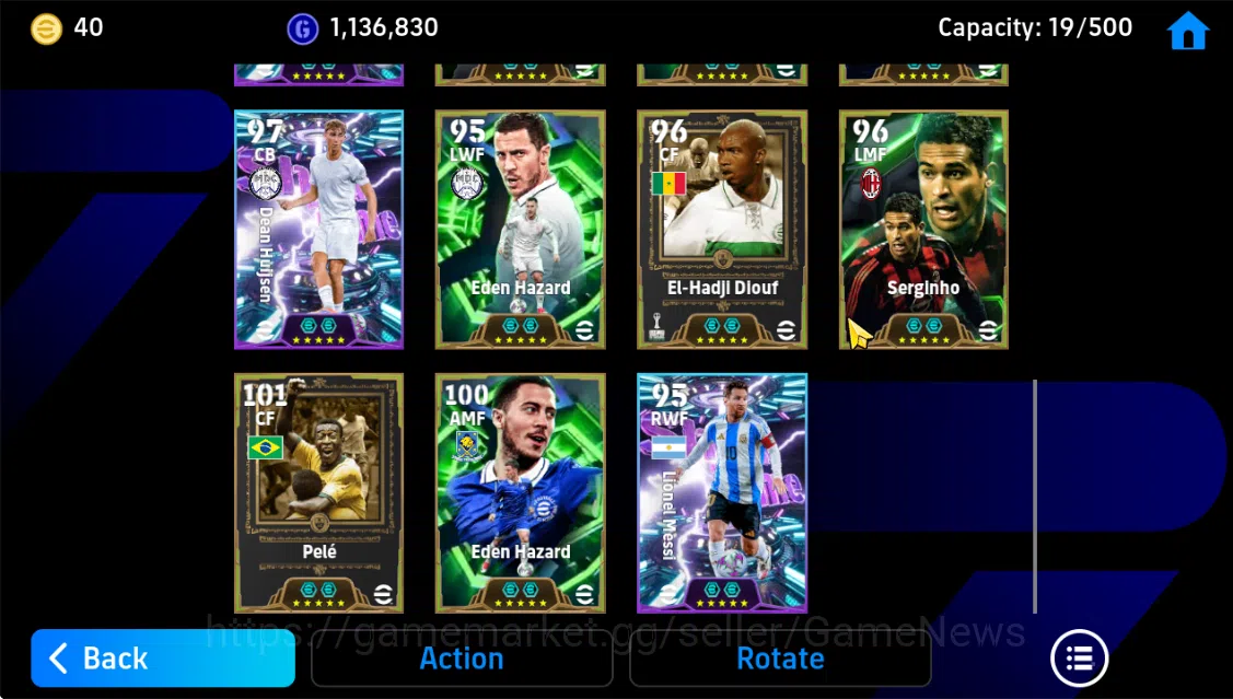 eFootball Accounts Mobile|Edmitson(Fortress),Desire Doue(Blitz Curler image 6
