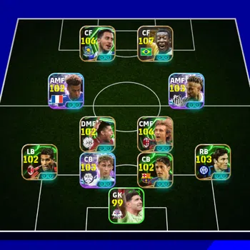 eFootball Mid-Tier Mobile|Edmitson(Fortress),Desire Doue(Blitz Curler image 1