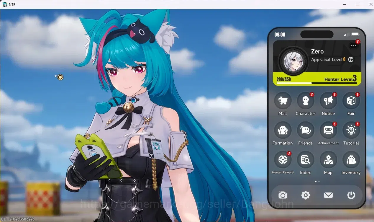 Neverness to Everness Accounts NA | Hunter Lv 3 | 2 S-Class (Hathor+Sign) + 1 Sel image 1