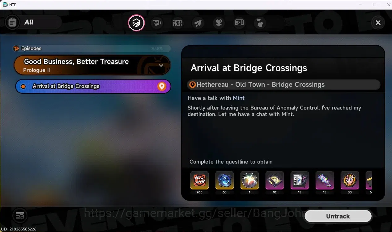 Neverness to Everness Accounts NA | Hunter Lv 3 | 2 S-Class (Hathor+Sign) + 1 Sel image 15