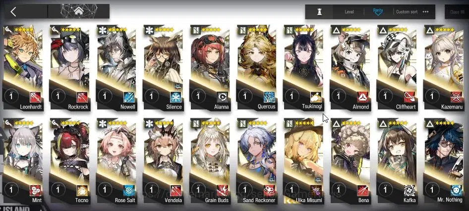 Arknights Accounts Lv 62|145 OP 14 Skin|3,9K Oru 63 Ori|4 Limited+Col image 10