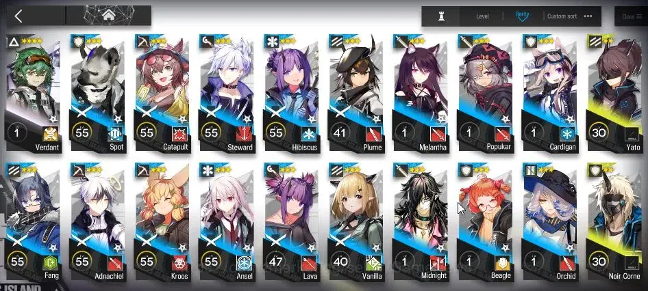 Arknights Accounts Lv 62|145 OP 14 Skin|3,9K Oru 63 Ori|4 Limited+Col image 14