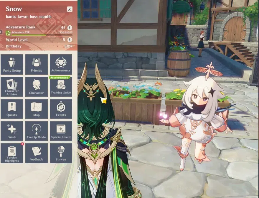 Genshin Impact Accounts ASIA|AR41|Starter|1Limited+19(*4Character)|Nefer,D image 1