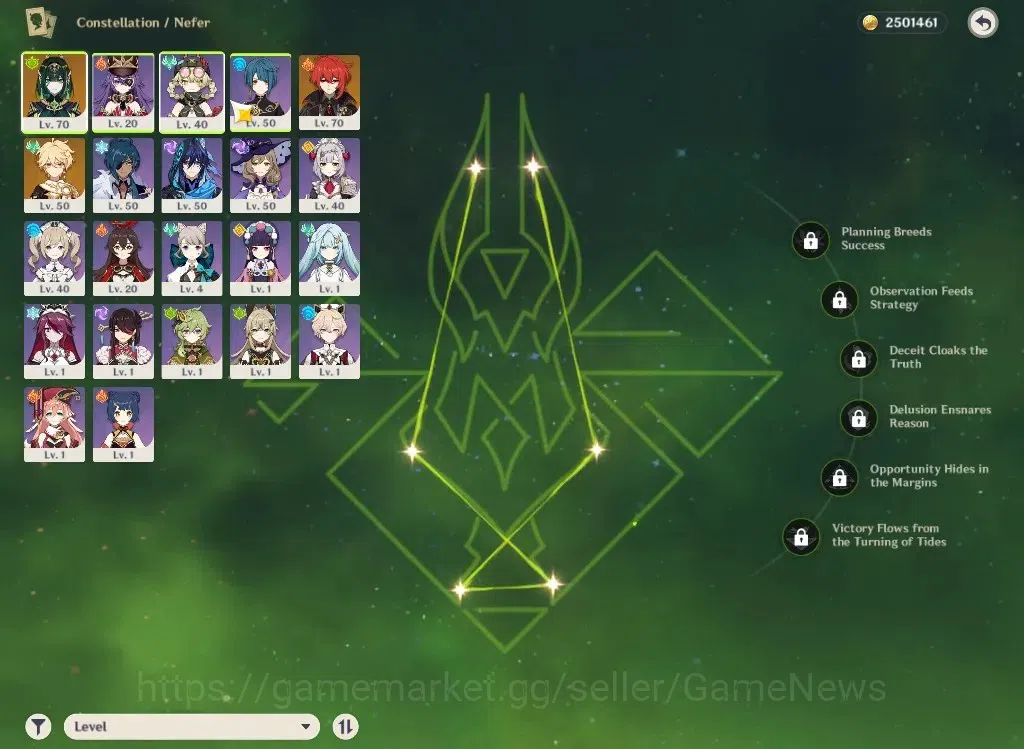 Genshin Impact Accounts ASIA|AR41|Starter|1Limited+19(*4Character)|Nefer,D image 3