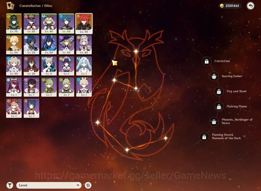 Genshin Impact Accounts ASIA|AR41|Starter|1Limited+19(*4Character)|Nefer,D image 4