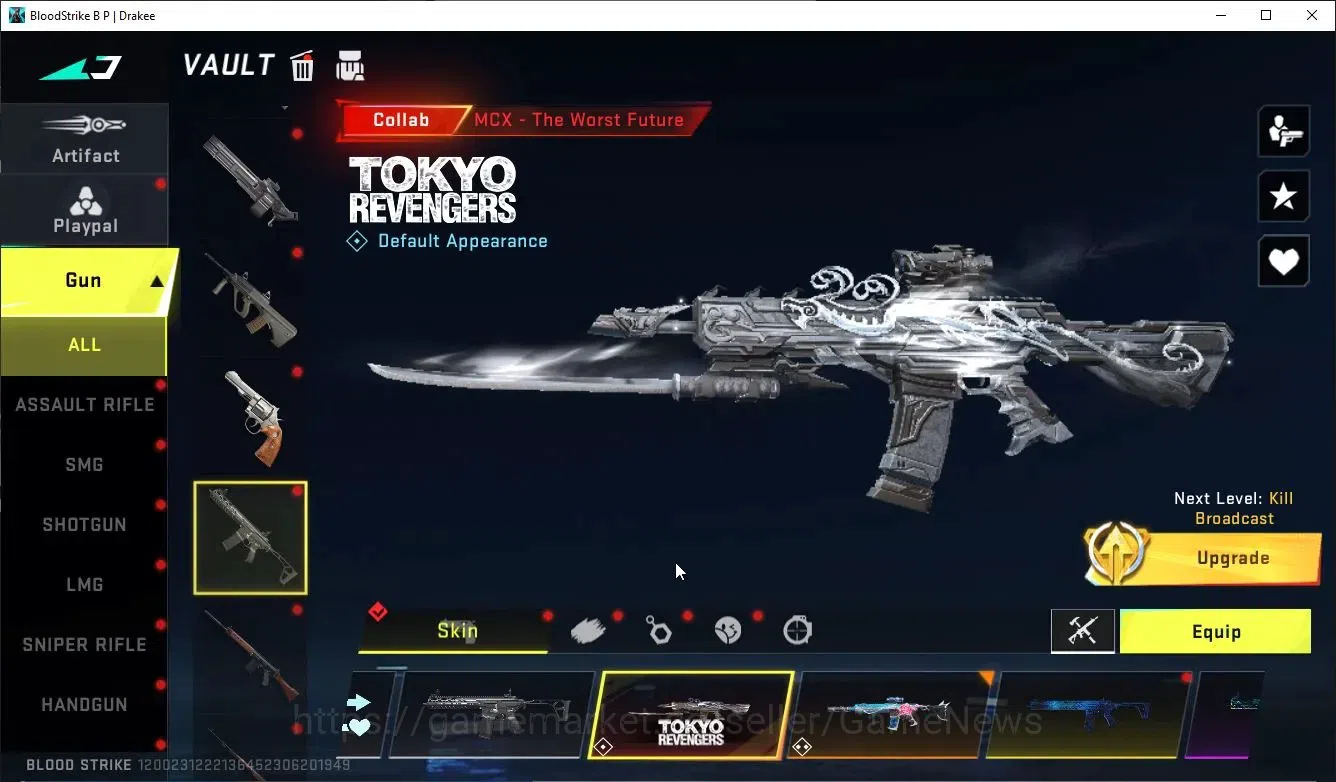 Blood Strike Accounts ASIA|ETERNAL DeAgle+Collab TORAV MCX,FN2000,Takemi image 10