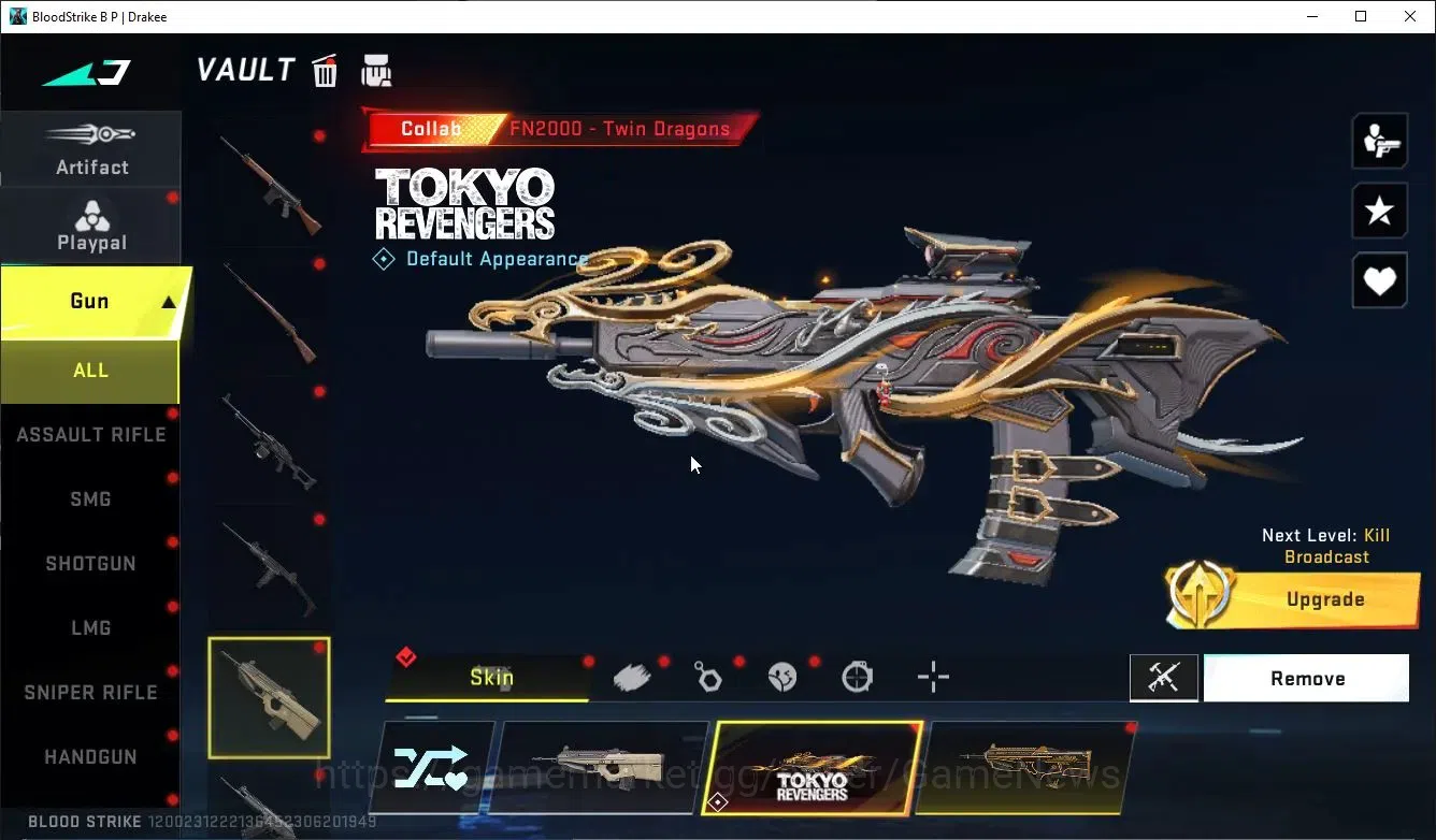 Blood Strike Accounts ASIA|ETERNAL DeAgle+Collab TORAV MCX,FN2000,Takemi image 11