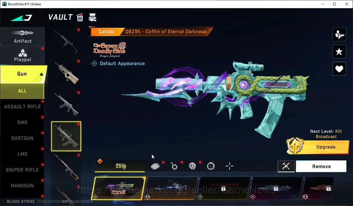 Blood Strike Accounts ASIA|ETERNAL DeAgle+Collab TORAV MCX,FN2000,Takemi image 14