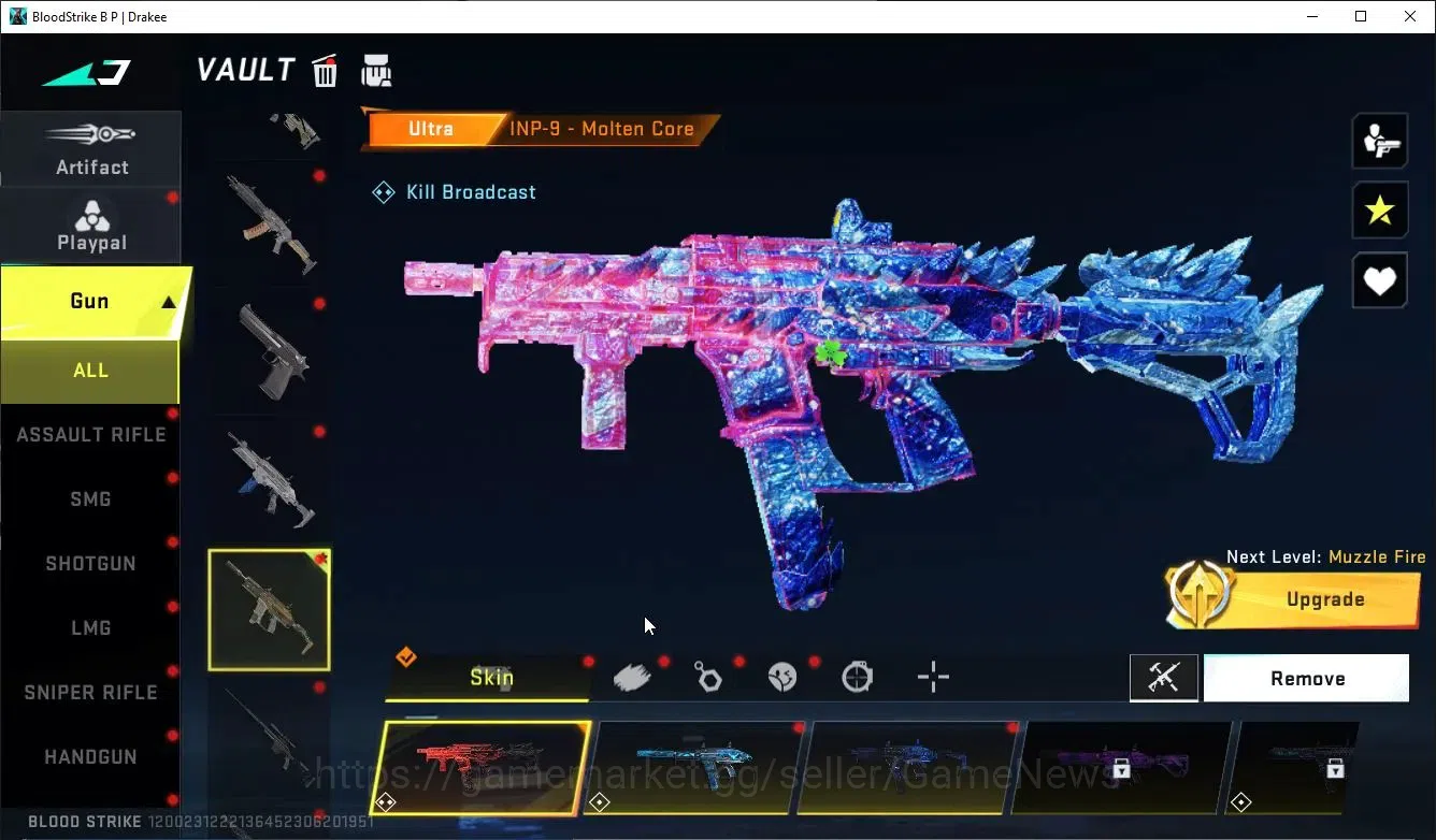 Blood Strike Accounts ASIA|ETERNAL DeAgle+Collab TORAV MCX,FN2000,Takemi image 18