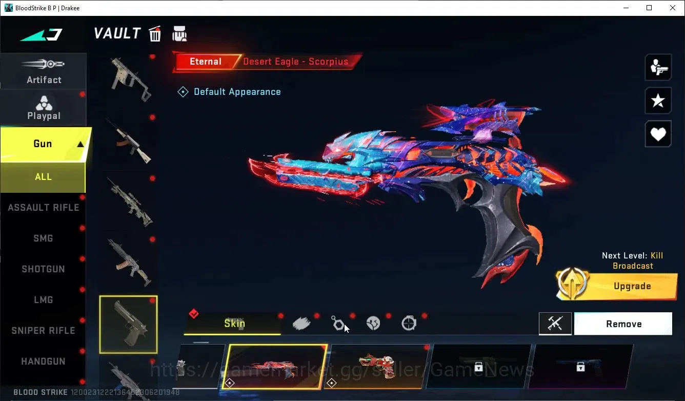 Blood Strike Accounts ASIA|ETERNAL DeAgle+Collab TORAV MCX,FN2000,Takemi image 9