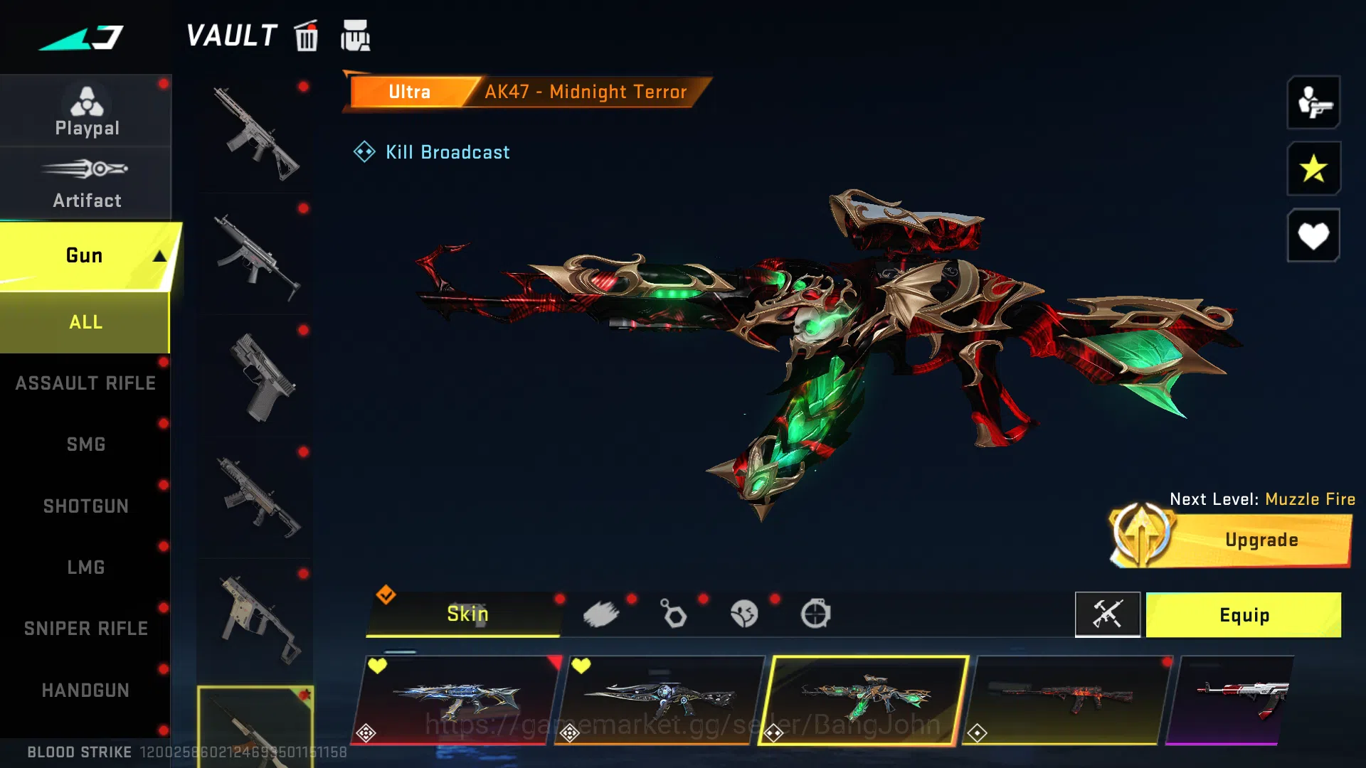 Blood Strike Accounts Others Ultra Katya | Ultra Emma | Ultra Enforcer | Ultra Ethan | Ultra Hank | Ultra Jet | Ultra Kraken 10