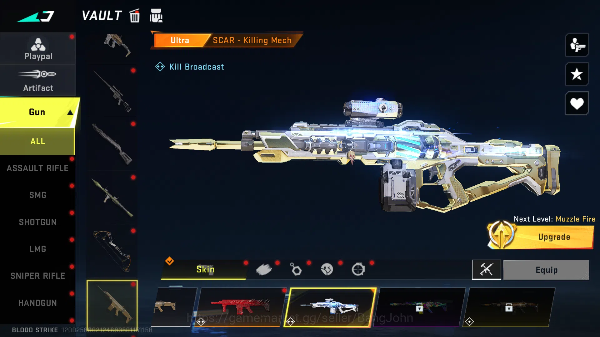 Blood Strike Accounts Others Ultra Katya | Ultra Emma | Ultra Enforcer | Ultra Ethan | Ultra Hank | Ultra Jet | Ultra Kraken 12