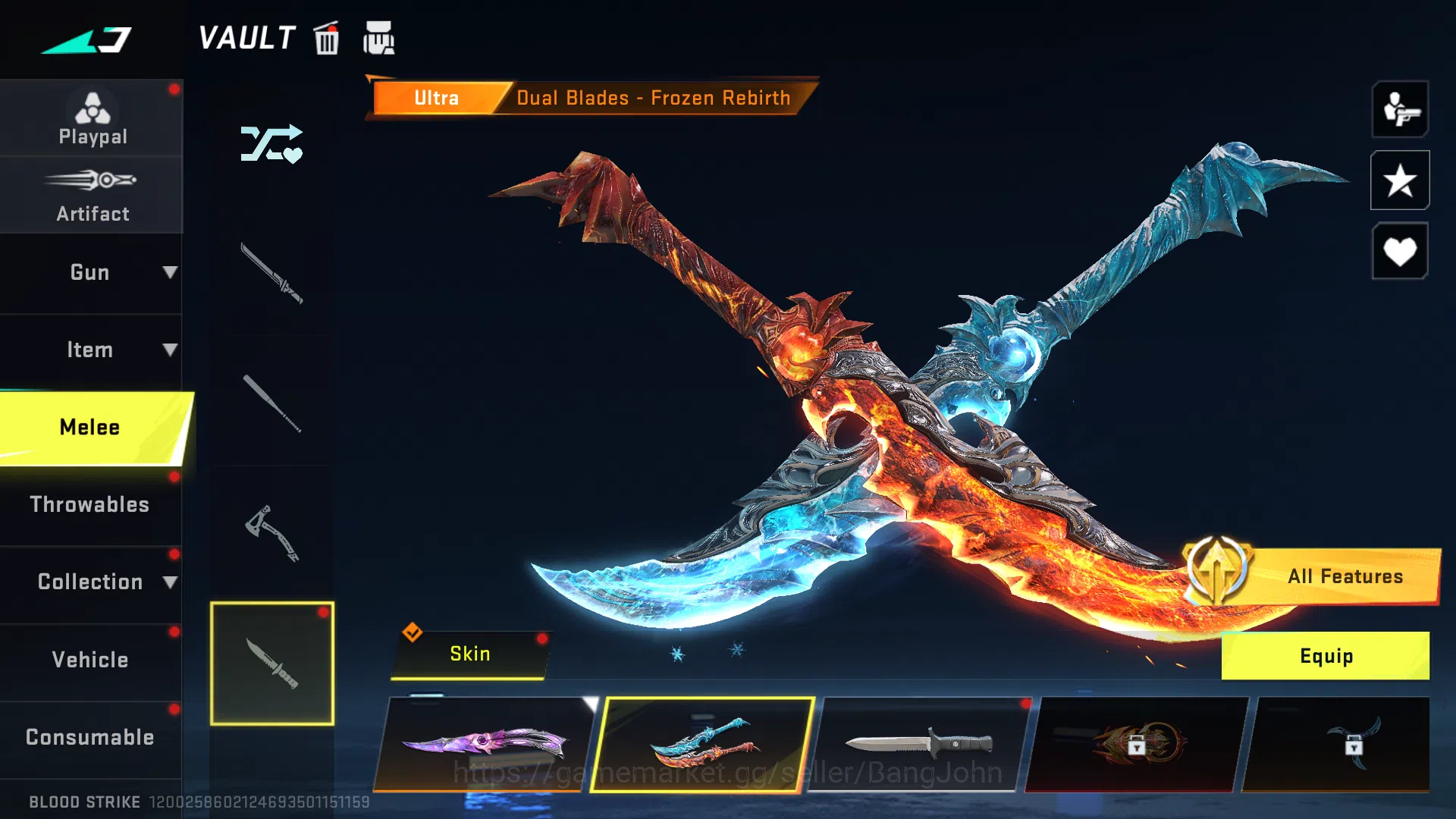 Blood Strike Accounts Others Ultra Katya | Ultra Emma | Ultra Enforcer | Ultra Ethan | Ultra Hank | Ultra Jet | Ultra Kraken 18