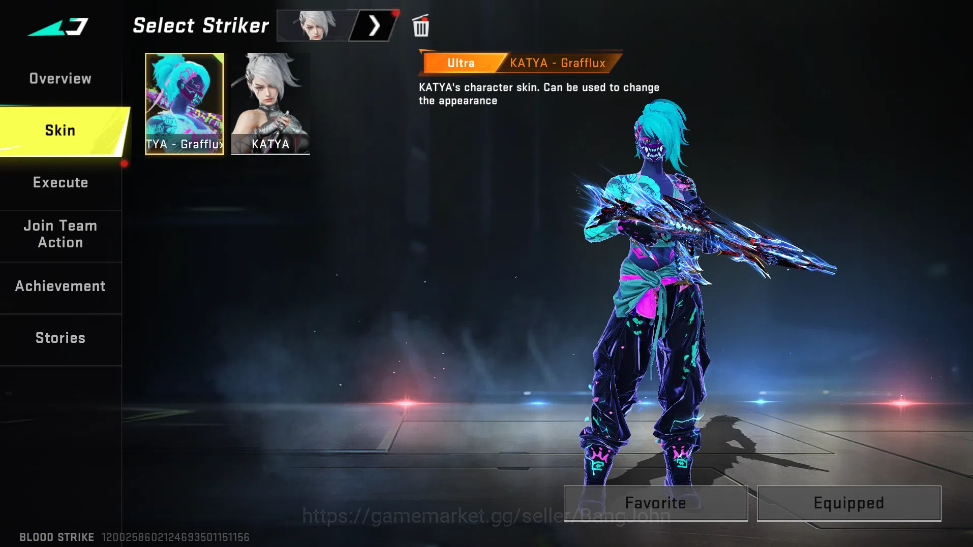 Blood Strike Accounts Others Ultra Katya | Ultra Emma | Ultra Enforcer | Ultra Ethan | Ultra Hank | Ultra Jet | Ultra Kraken 2