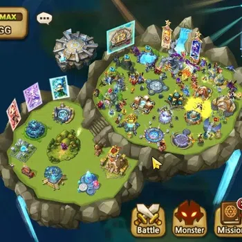 Summoners War: Sky Arena End-Game ASIA Lv 100|1 LD[Ragdoll]|65 Total NB5[Leo,Gandalf image 1