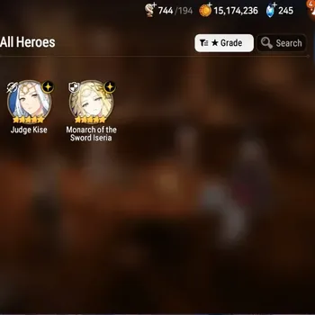 Epic Seven Accounts High-End Global UnVerif|Mor 13|2 ML(Monarch Sword Iseria,Judge