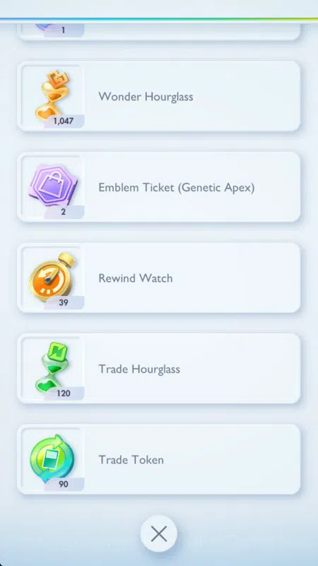 Pokémon TCG Pocket Accounts EN| 5k+ Card| 90+ EX| 2 Crown(RareCandy,Lilligant) image 18