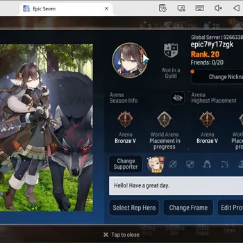Epic Seven Accounts Starter Global unverif|Best Starter|2 ML(SotDDiene,LC.Bellona)|PoH+Bless ON|Many resource|Stove(ES1660Z)