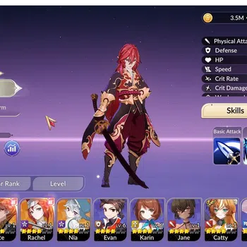 Seven Knights Re:Birth Accounts [Re;BIRTH] Global Fresh Starter 4 Legendary (Teo,  image 1