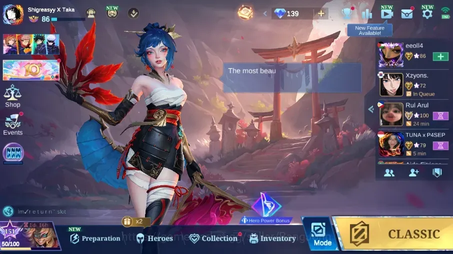 Mobile Legends: Bang Bang Accounts Collector 1