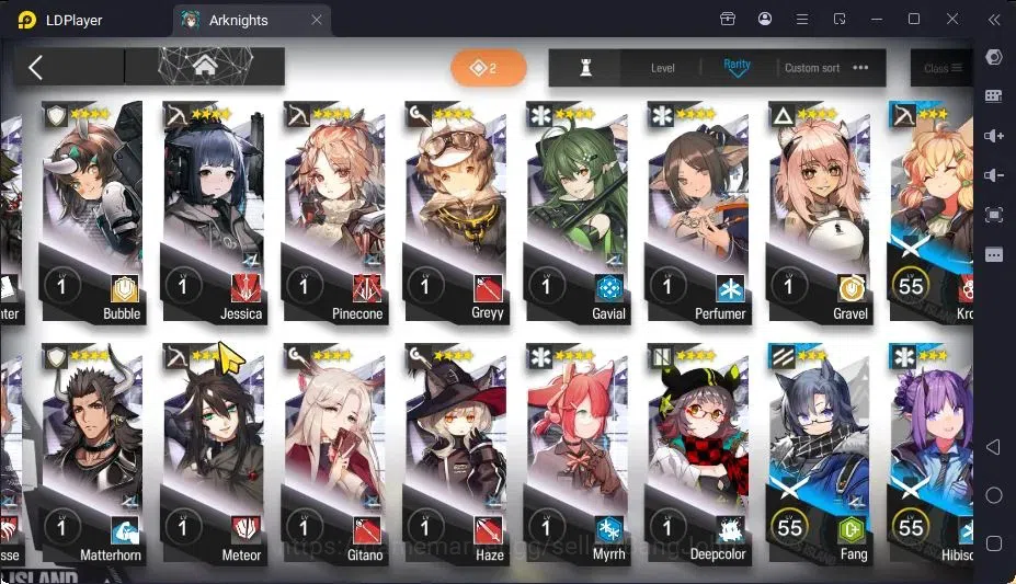 Arknights Accounts Mid-Tier Global | Lv 31 | 1 Limited Alter + 2 STD Char | Thorns the lodestar | Saria, Skadi | Check SS 4