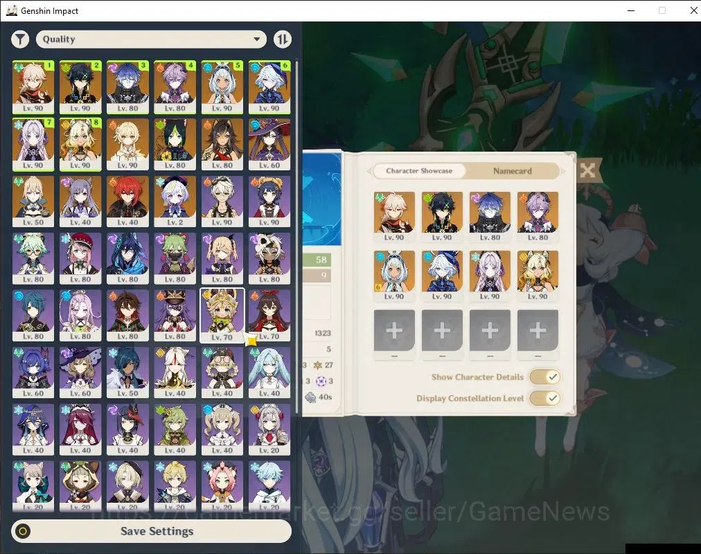 Genshin Impact Accounts Others ASIA|AR 58|8 Limited + 7 (*5 Weapon)|Mualani C6+Sign,Flins C1,Furina,Xilonen,Kazuha,Etc|Mc 2
