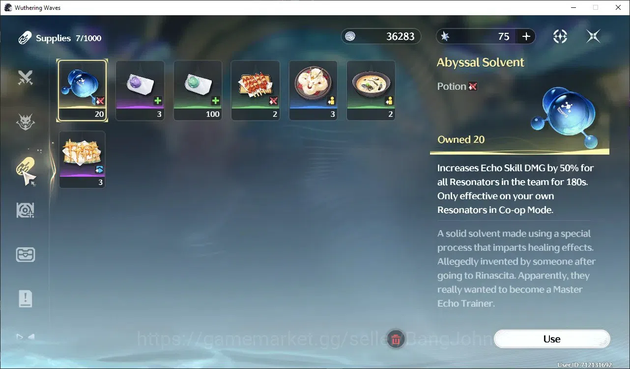 Wuthering Waves Accounts SEA|UL 71 | Rank 7 | 7x 5* Char (Denia L80, Zani L image 11