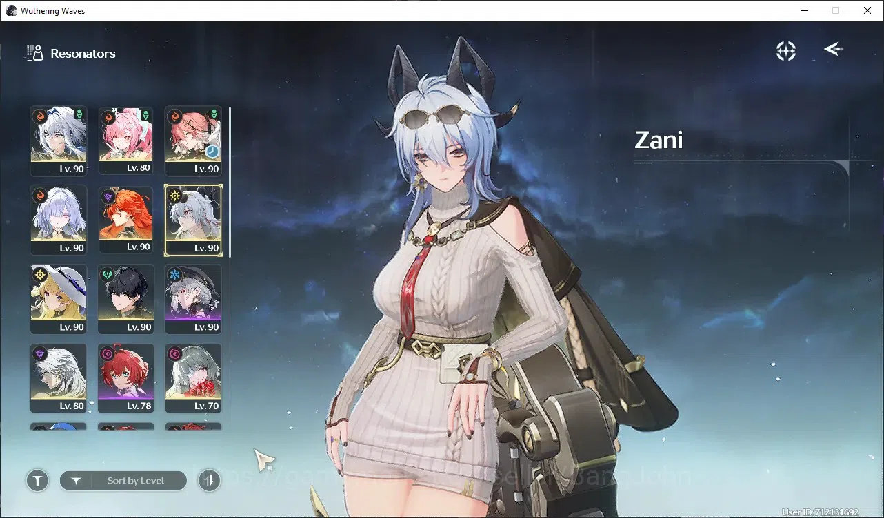 Wuthering Waves Accounts SEA|UL 71 | Rank 7 | 7x 5* Char (Denia L80, Zani L image 16