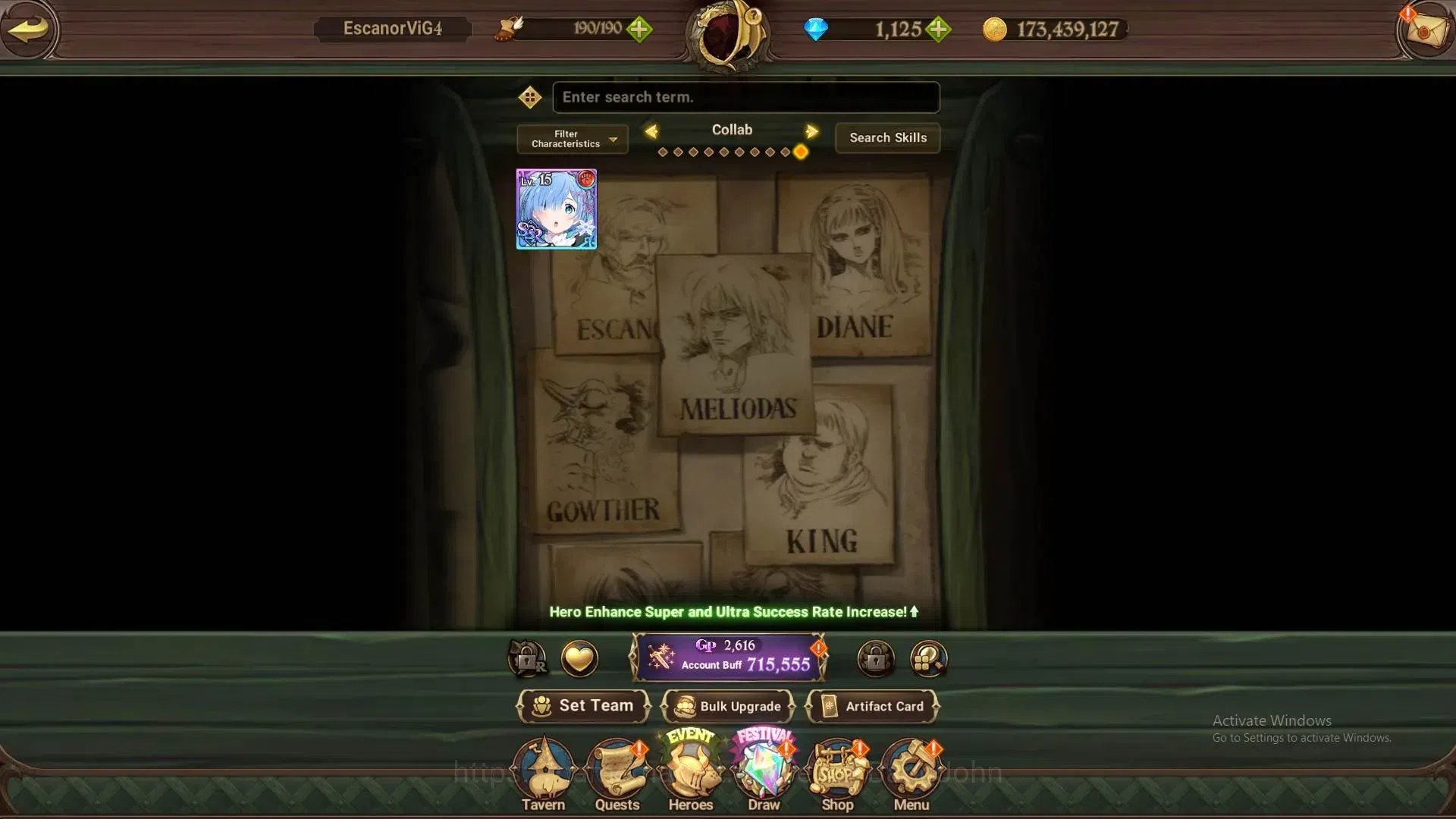 The Seven Deadly Sins: Grand Cross Accounts Global |715K CC|1125 Diamonds|LR 1+UR 2|LR P Eliza image 10
