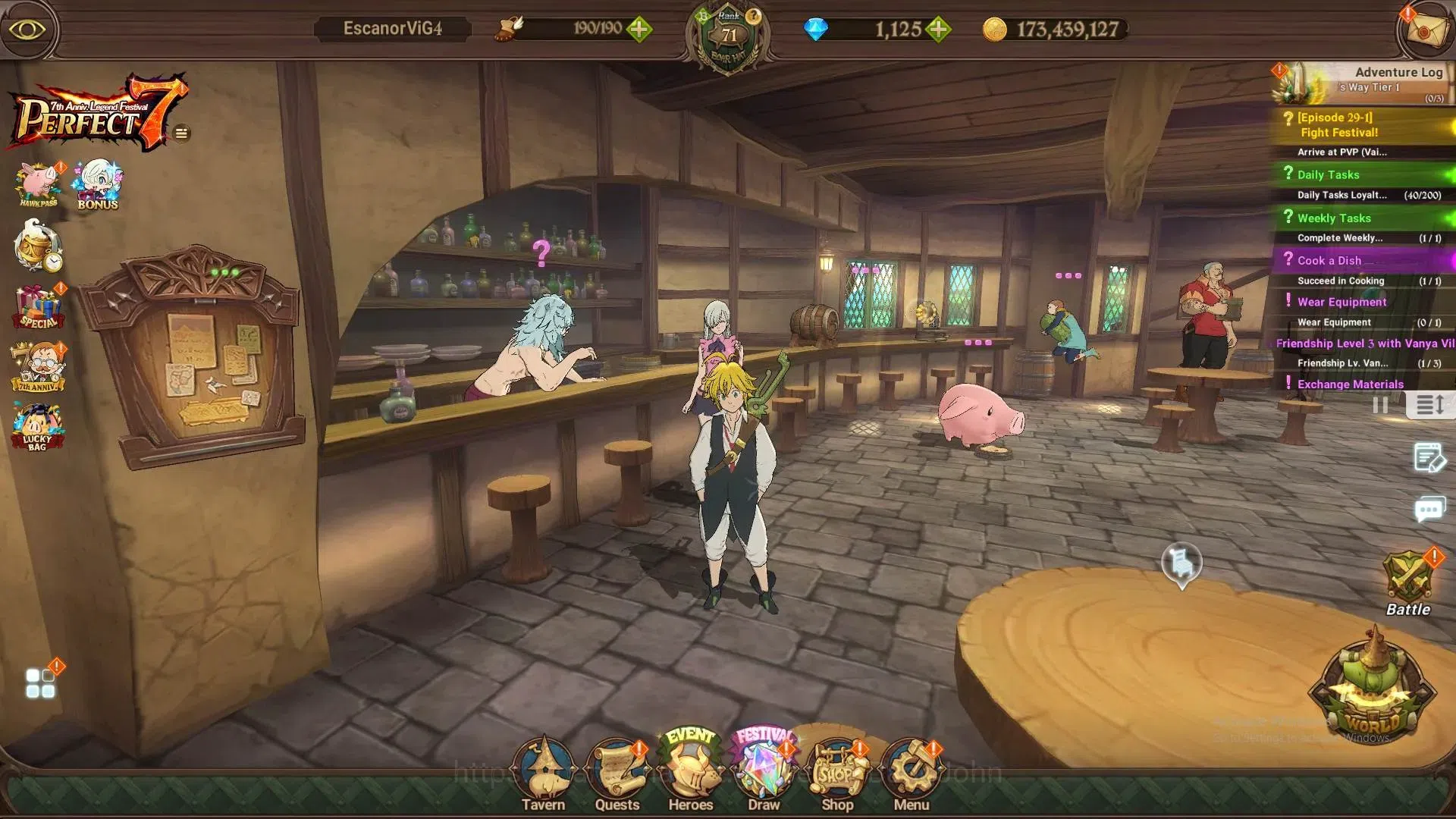 The Seven Deadly Sins: Grand Cross Accounts Global |715K CC|1125 Diamonds|LR 1+UR 2|LR P Eliza image 14