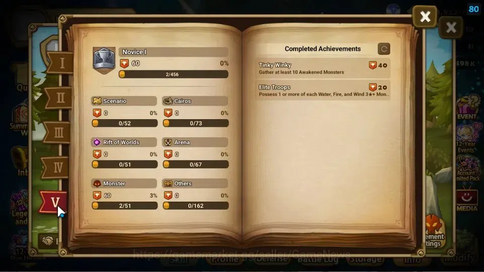 Summoners War: Sky Arena Accounts Starter ASIA|Lv 26|Ready Gacha|103 12 YSC + 160 11 YSC + 3 LAAS + 5 LS + 4 LDS + 121 MS |1 6