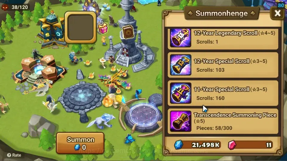Summoners War: Sky Arena Accounts Starter ASIA|Lv 26|Ready Gacha|103 12 YSC + 160 11 YSC + 3 LAAS + 5 LS + 4 LDS + 121 MS |1 9