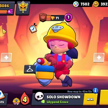 Brawl Stars Accounts 3086 Trophy|7K Bling|34 Brawler 5 MAX Lvl 1 Myth:  image 1