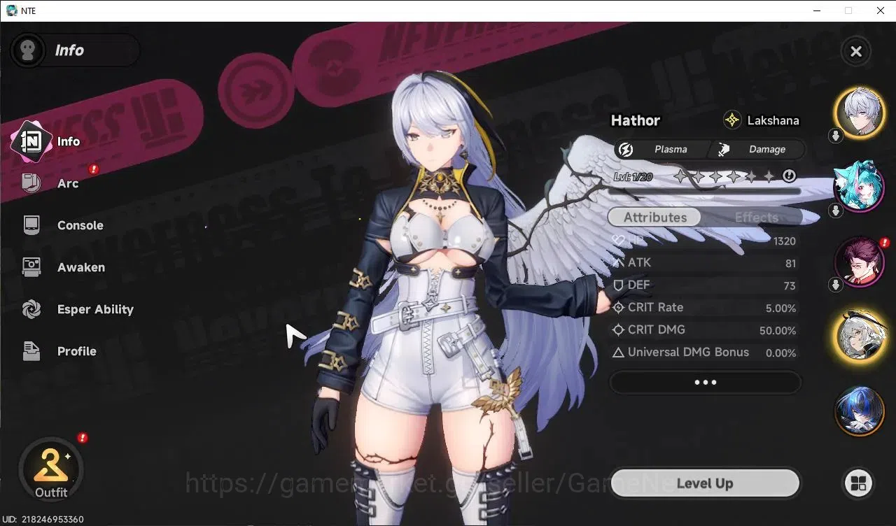 Neverness to Everness Accounts GLOBAL EU|HL 3| 3 SSR [Sakiri,Daffodil,Hathor]| 5  image 3