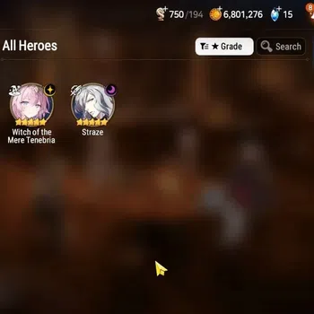 Epic Seven Accounts Starter GLOBAL UnVerif|New Era|2 ML(Witch of Tenebria,Straze)+Estele,Iseria,TA Coli,Etc|Poh ON|Abys F