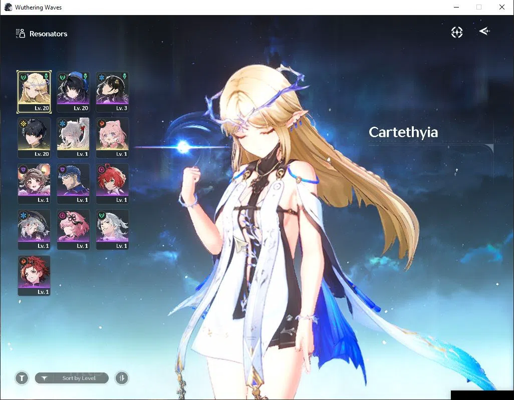 Wuthering Waves Accounts SEA | UL 20 | 2 Limited | Hiyuki, Cartethyia |Data image 2