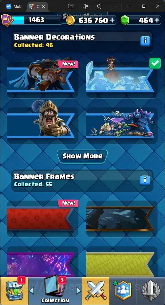 Clash Royale Accounts Mobile |CL 1463|KTL 15|Trophy 12429|Card 121|4 Max image 18