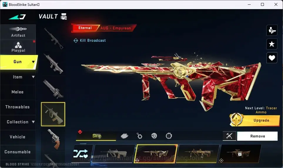 Blood Strike Accounts ASIA | ETERNAL:AUG-Empyrean|3 COLLAB (2 TR,1 EVA)| image 10
