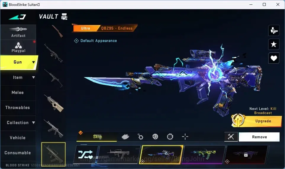 Blood Strike Accounts ASIA | ETERNAL:AUG-Empyrean|3 COLLAB (2 TR,1 EVA)| image 15